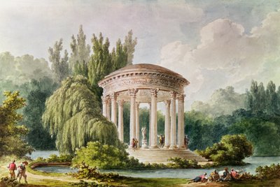 Tempel van de Liefde, Petit Trianon door Unbekannt Unbekannt